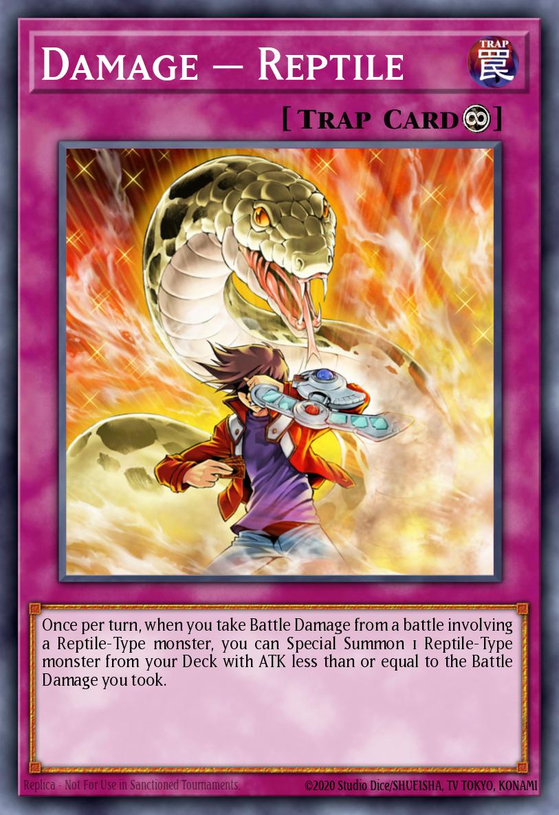 Damage = Reptile ANGU-EN058