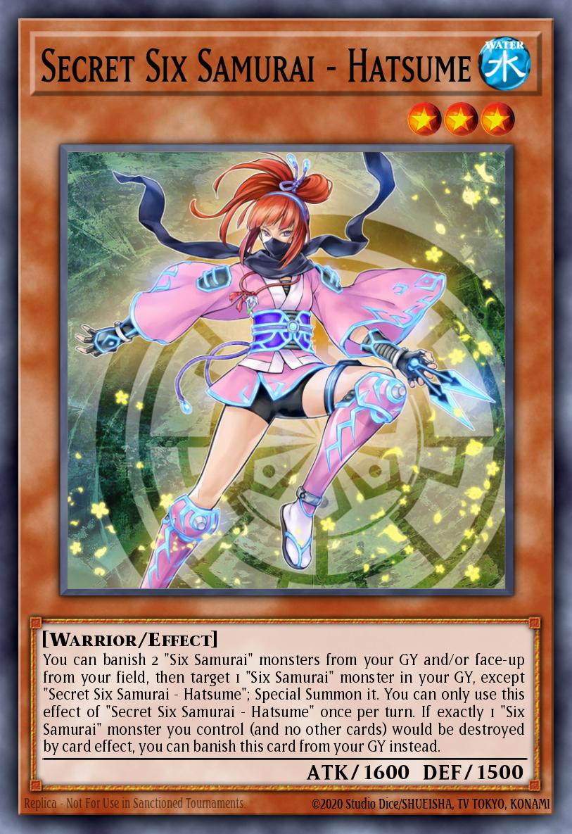 Secret Six Samurai - Hatsume RA03-EN016
