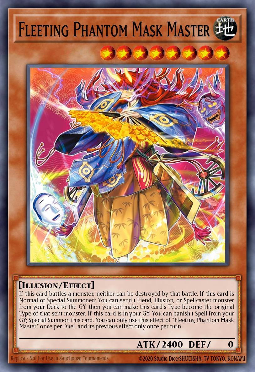 Fleeting Phantom Mask Master BLZD-EN023