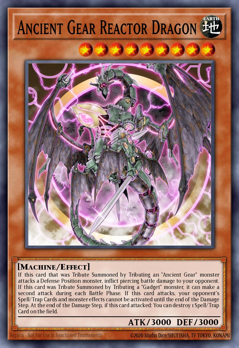 Ancient Gear Reactor Dragon LDS1-EN082