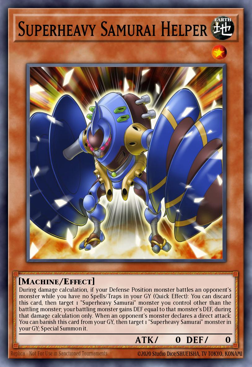 Superheavy Samurai Helper BLLR-EN009