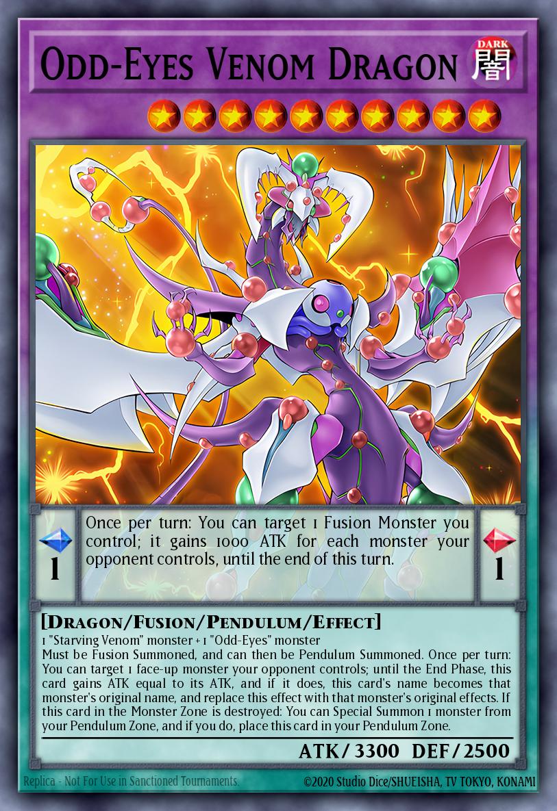 Odd-Eyes Venom Dragon BLLR-EN006