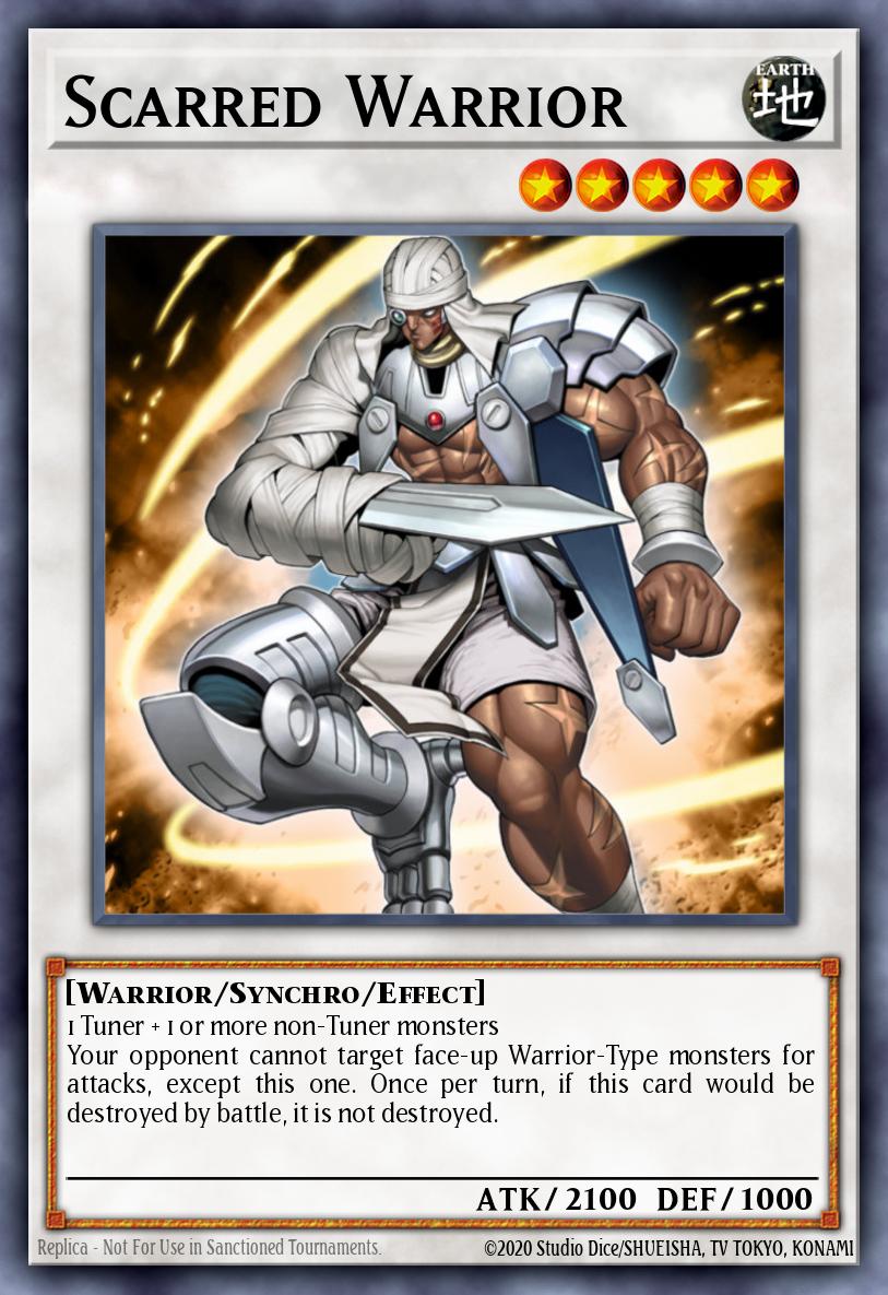 Scarred Warrior PRC1-EN013