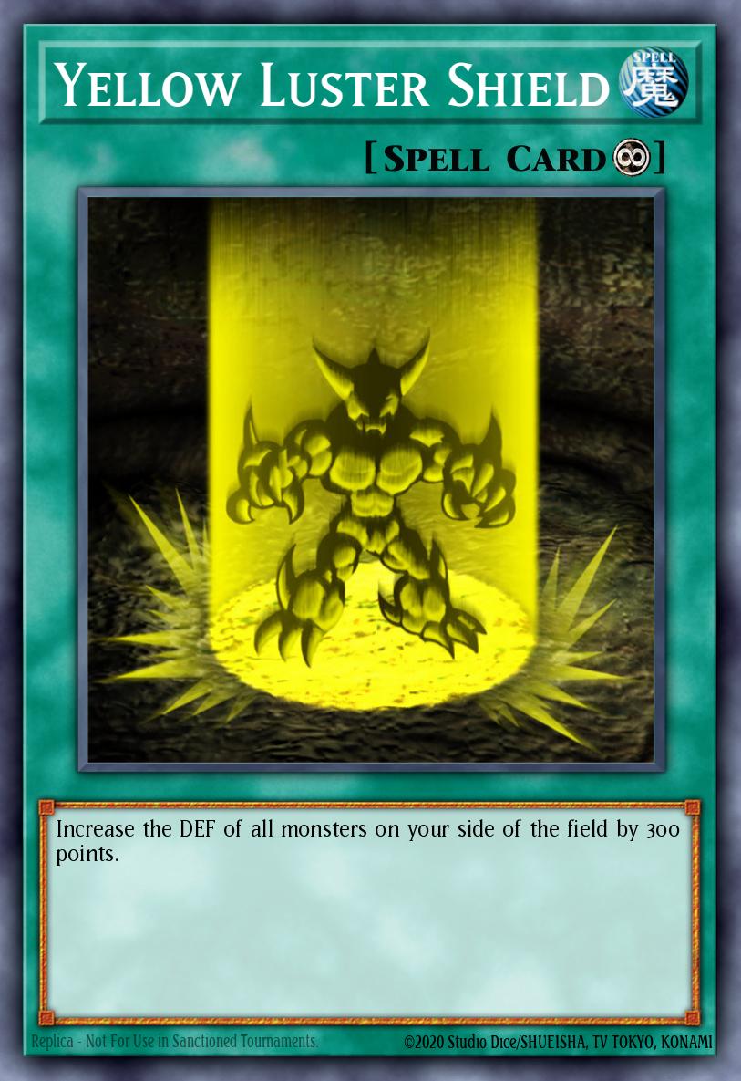 Yellow Luster Shield DR2-EN037