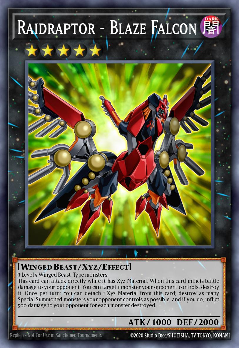 Raidraptor - Blaze Falcon CROS-EN048