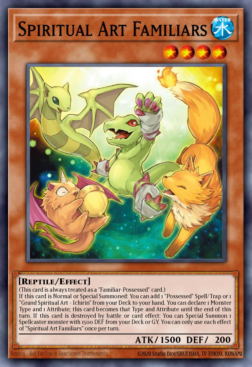 Spiritual Art Familiars BLZD-EN022