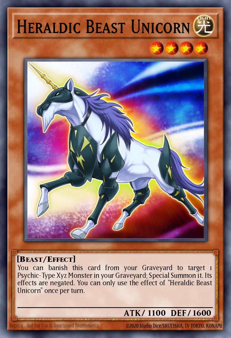 Heraldic Beast Unicorn BLMM-EN116