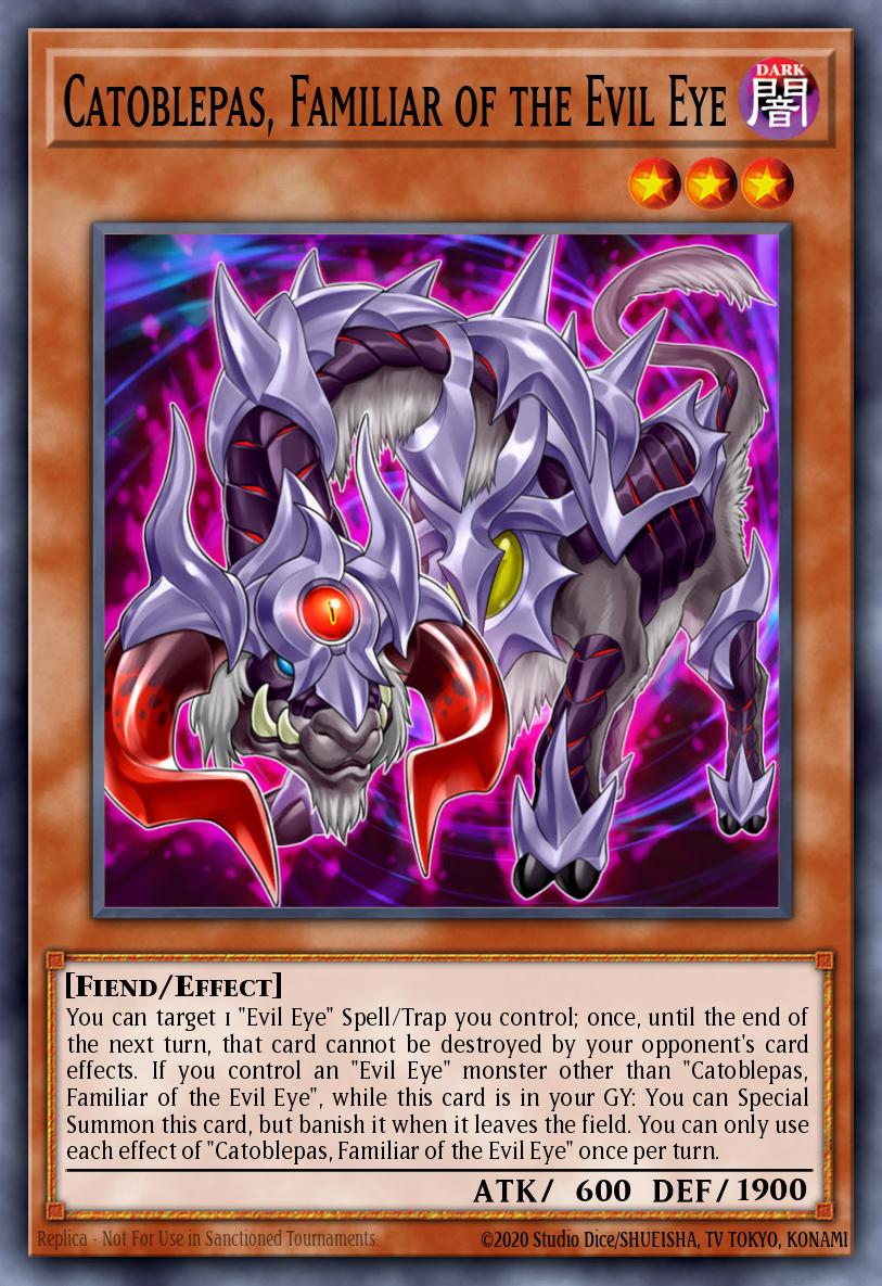 Catoblepas, Familiar of the Evil Eye MP20-EN234