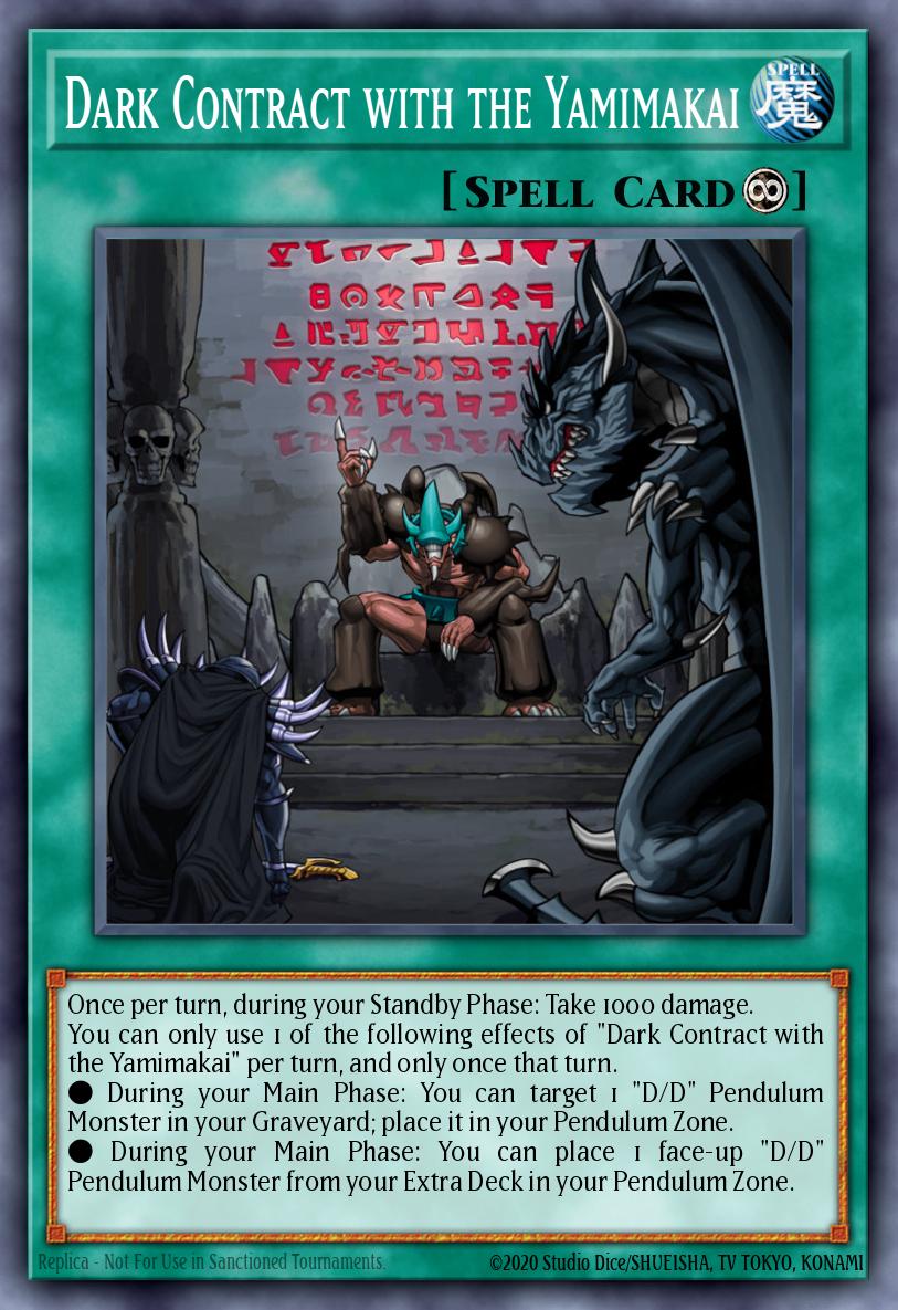 Dark Contract with the Yamimakai SDPD-EN023