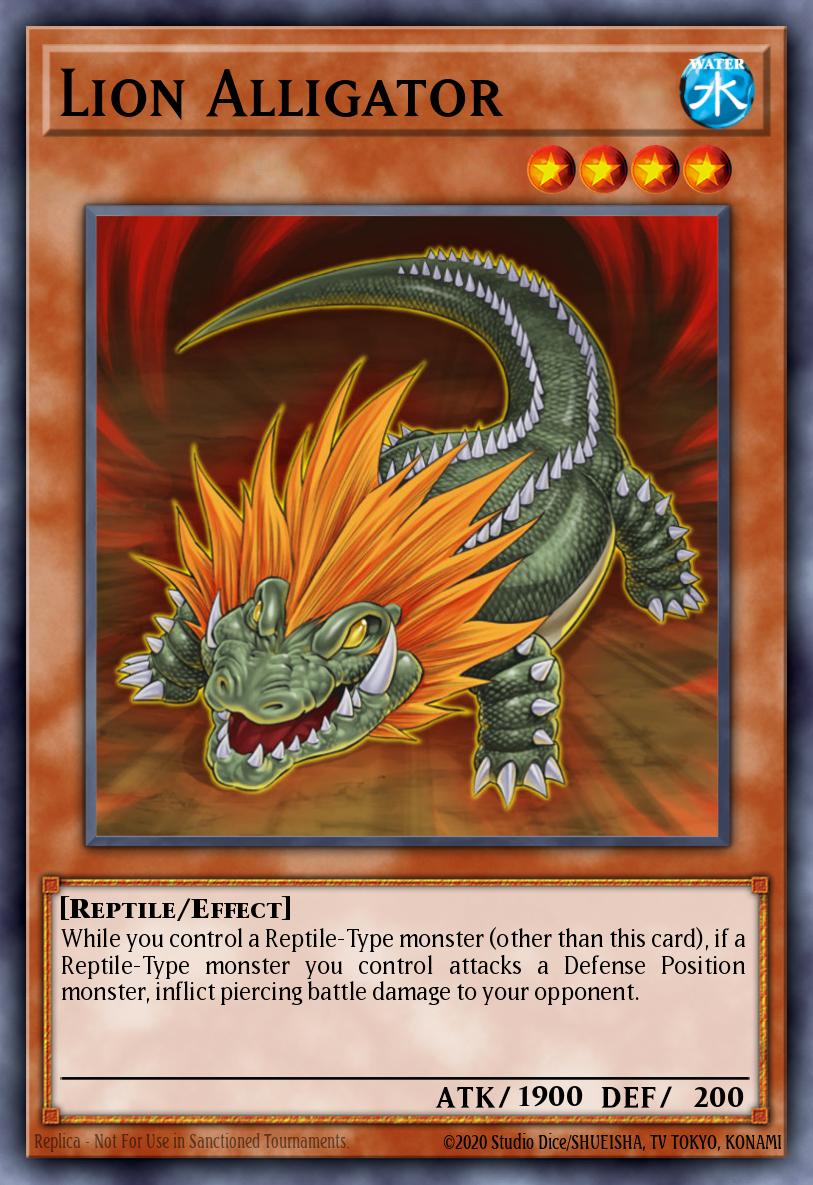 Lion Alligator BP03-EN089