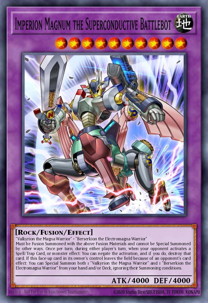 Imperion Magnum the Superconductive Battlebot SDMY-EN041
