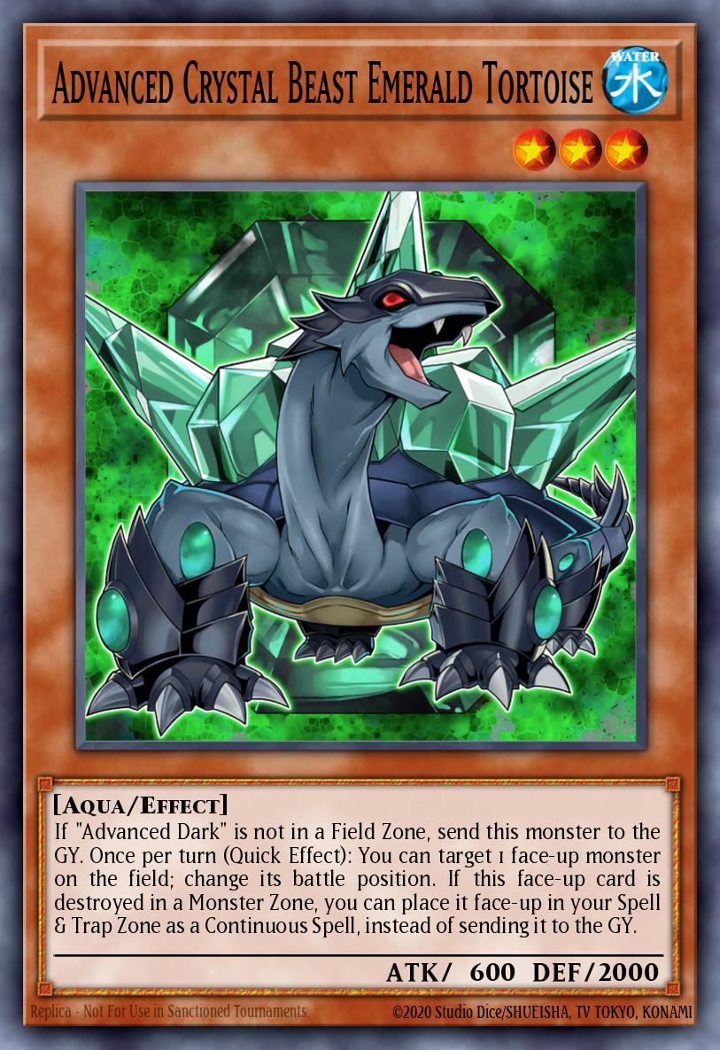 Advanced Crystal Beast Emerald Tortoise BLCR-EN012
