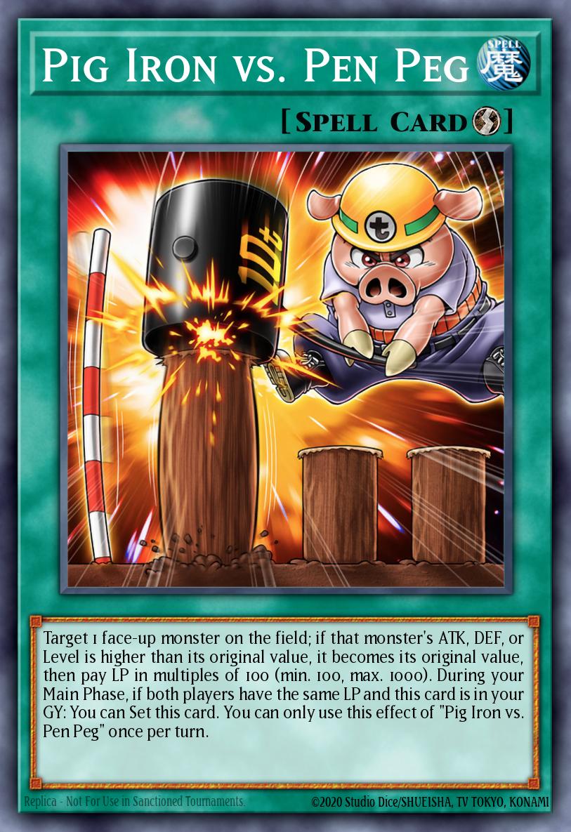 Pig Iron vs. Pen Peg CYAC-EN068