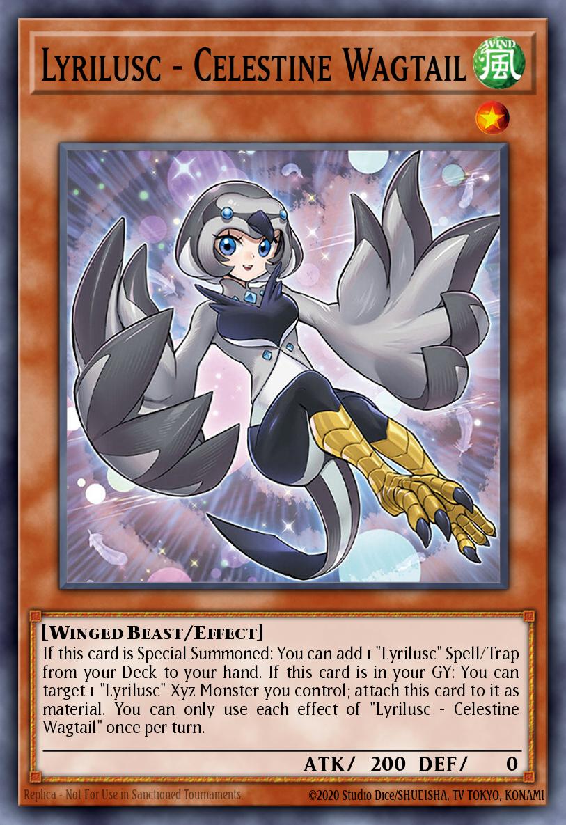 Lyrilusc - Celestine Wagtail LED8-EN036