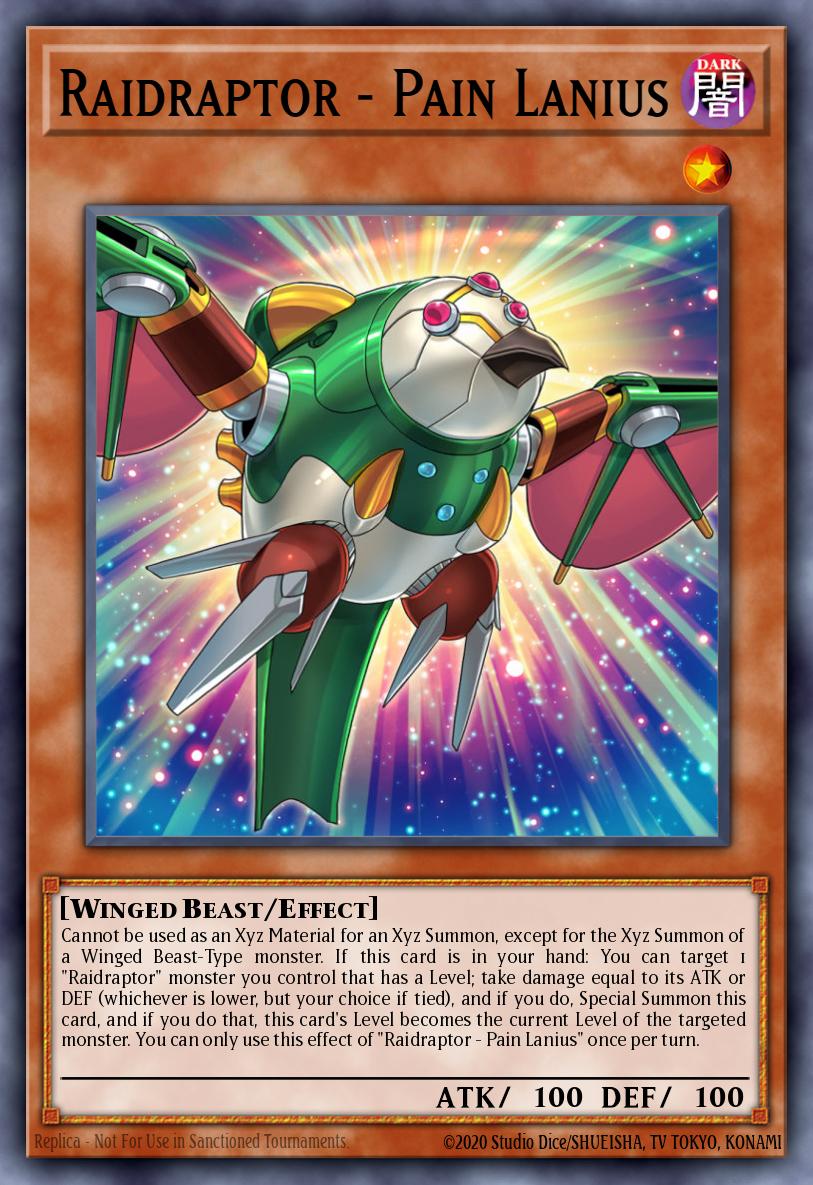 Raidraptor - Pain Lanius MP17-EN007