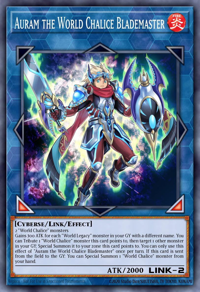 Auram the World Chalice Blademaster COTD-EN049