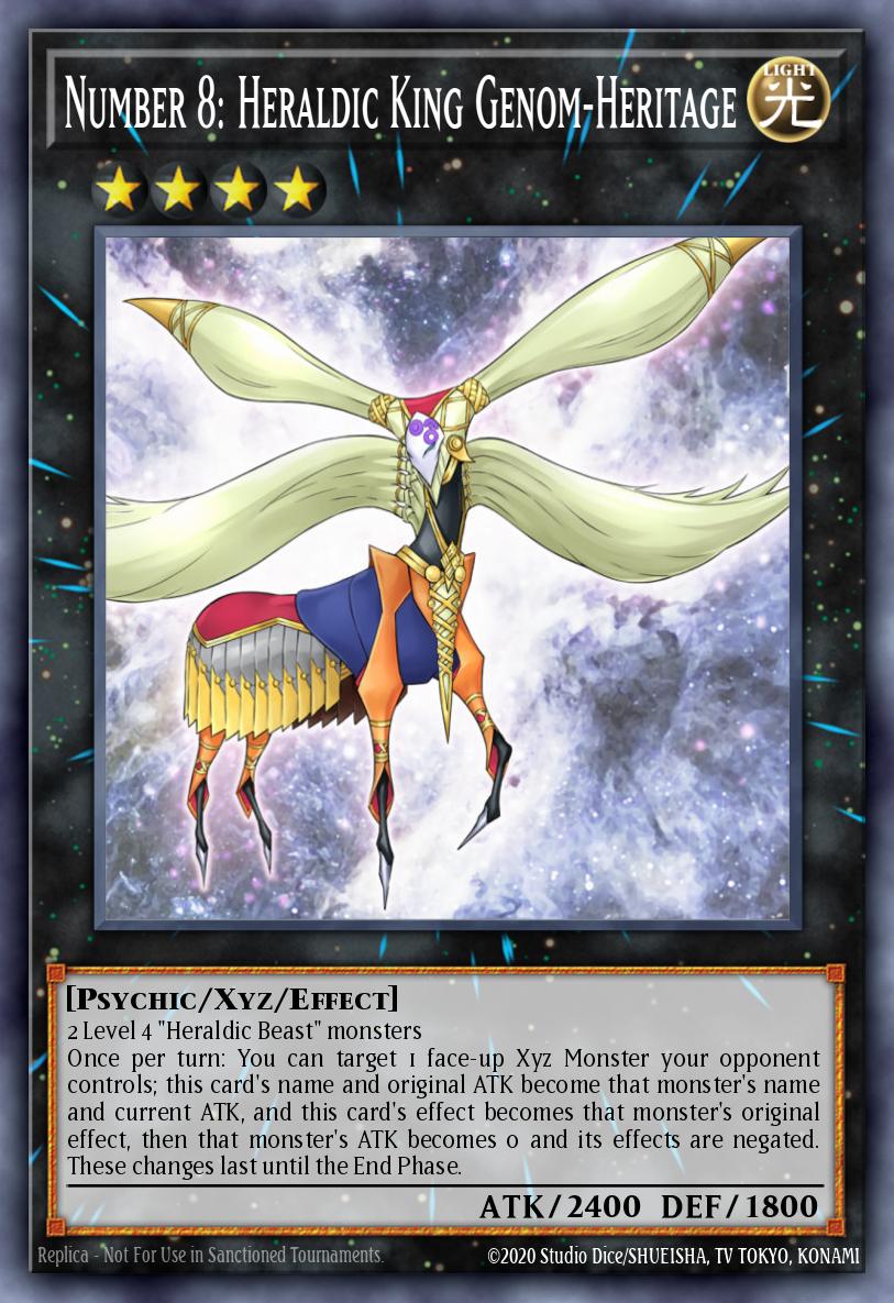 Number 8: Heraldic King Genom-Heritage ABYR-EN045