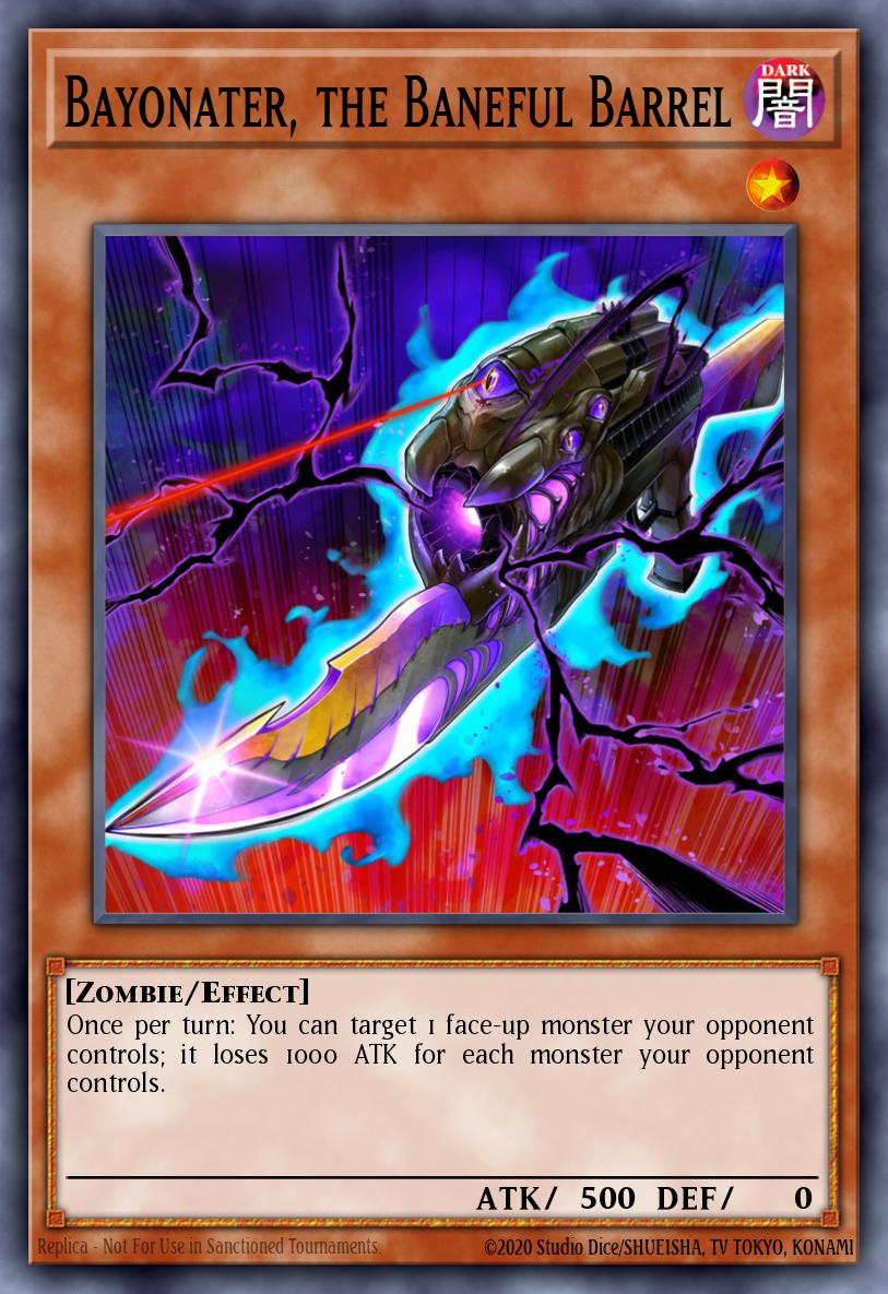 Bayonater, the Baneful Barrel CHIM-EN030
