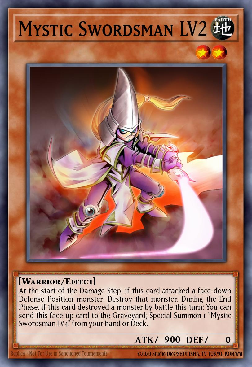 Mystic Swordsman LV2 DR3-EN011