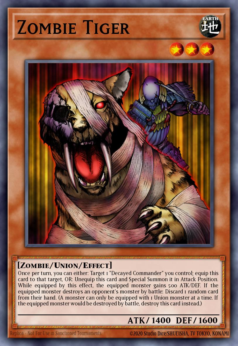 Zombie Tiger DR1-EN066
