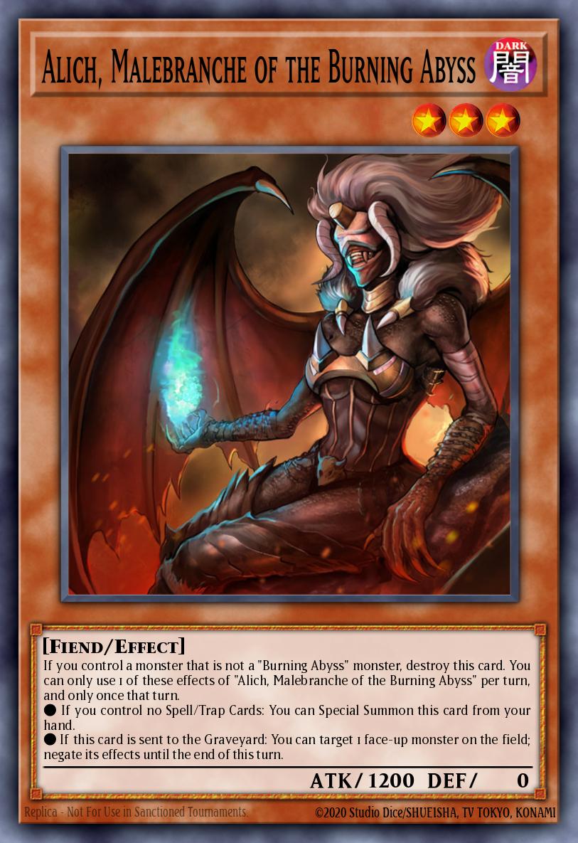 Alich, Malebranche of the Burning Abyss PGL3-EN047