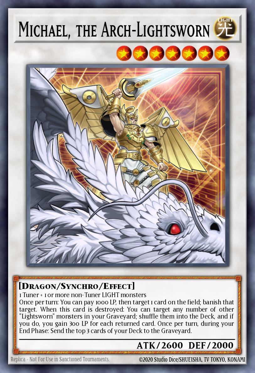 Michael, the Arch-Lightsworn OP01-EN020