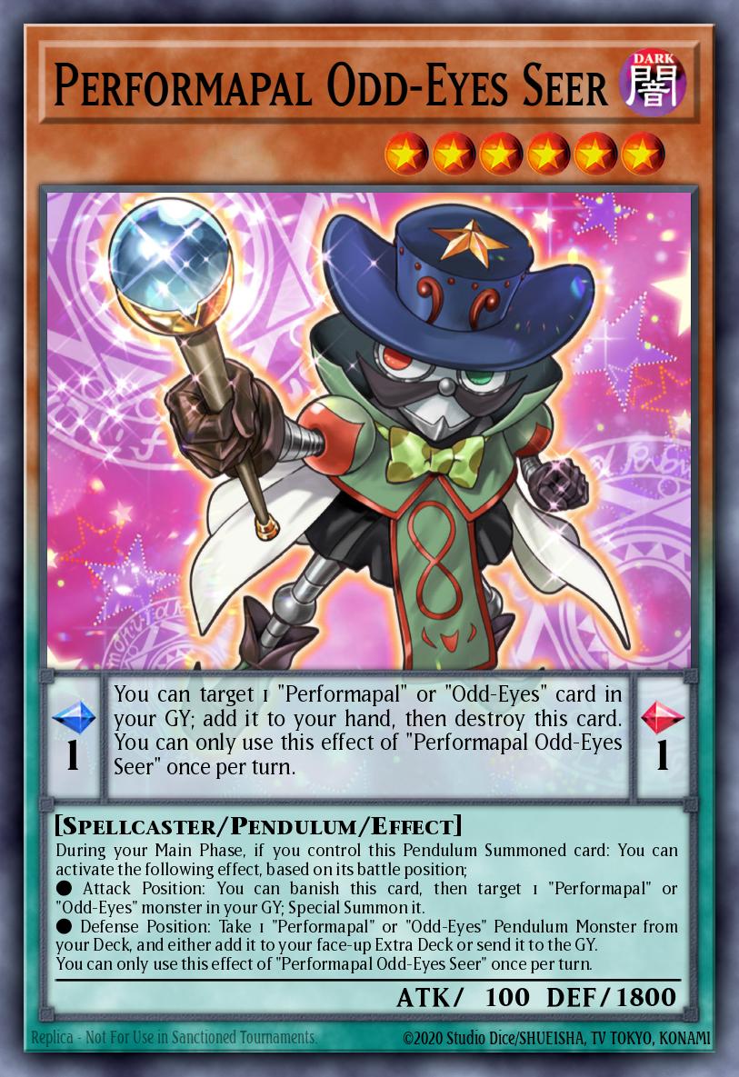 Performapal Odd-Eyes Seer BLCR-EN031