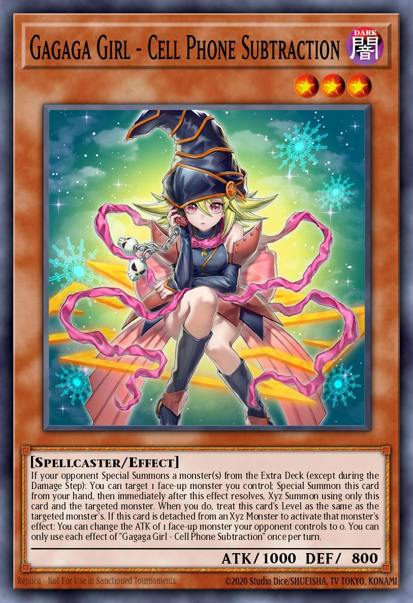 Gagaga Girl - Cell Phone Subtraction MAMO-EN012