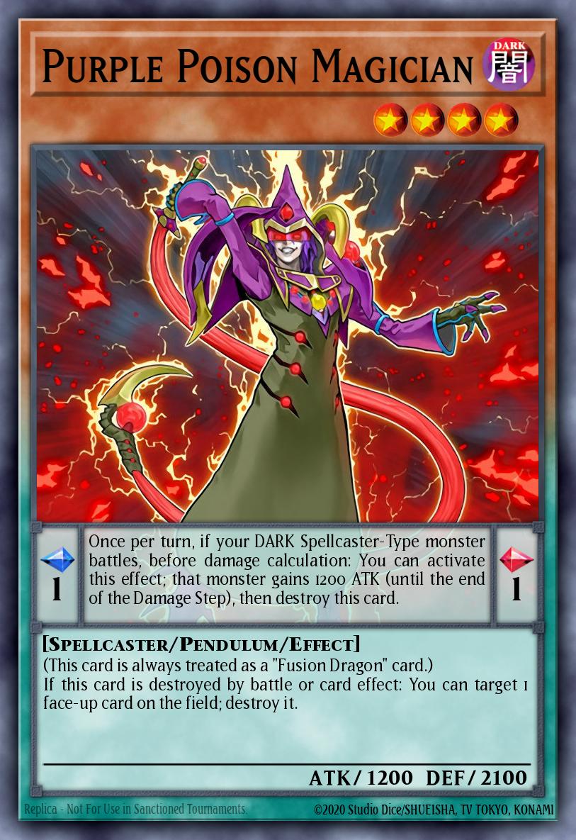 Purple Poison Magician PEVO-EN006