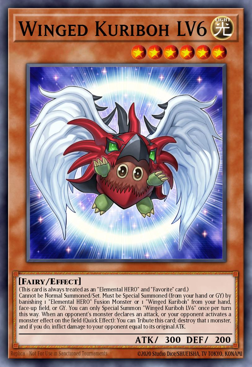 Winged Kuriboh LV6 BLTR-EN001
