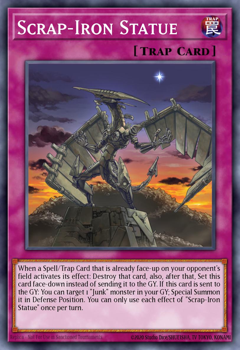 Scrap-Iron Statue SPWA-EN059