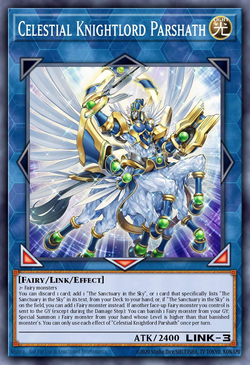 Celestial Knightlord Parshath DUOV-EN002