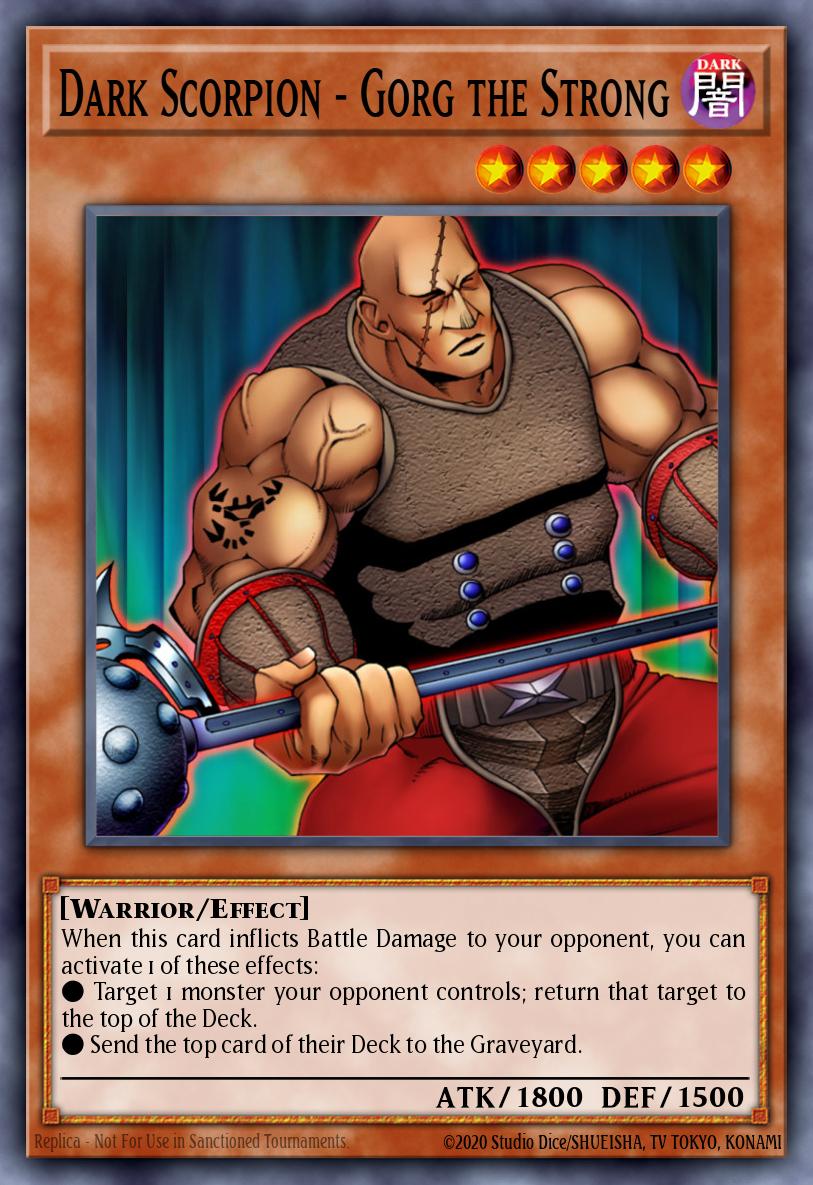 Dark Scorpion - Gorg the Strong DCR-060