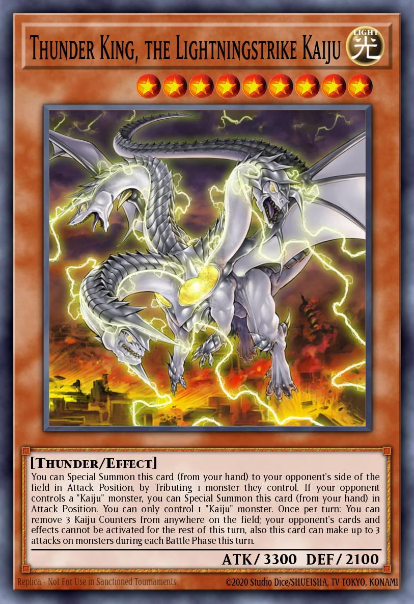 Thunder King, the Lightningstrike Kaiju MP17-EN046