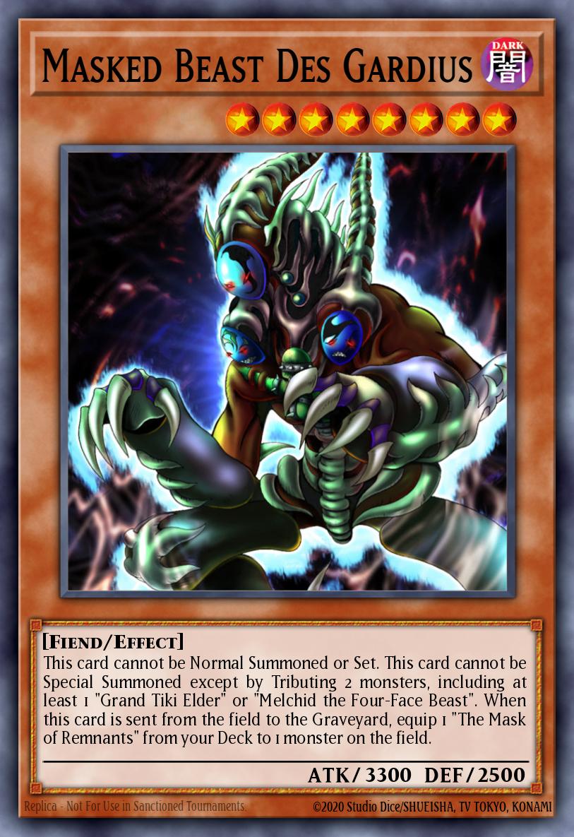 Masked Beast Des Gardius KC01-EN023