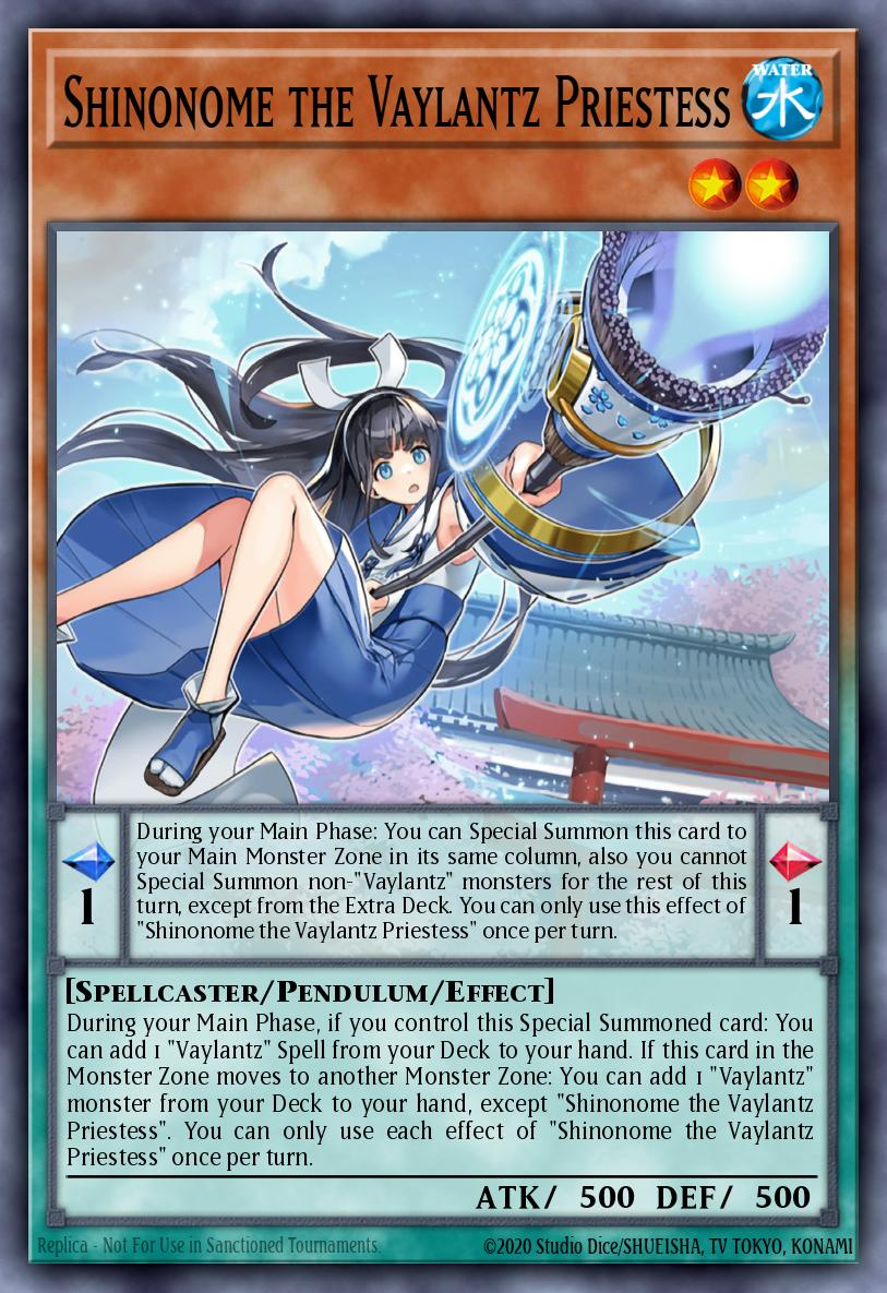 Shinonome the Vaylantz Priestess TAMA-EN001