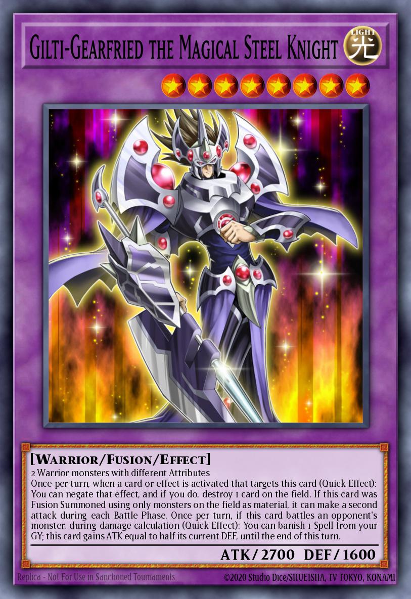 Gilti-Gearfried the Magical Steel Knight MP24-EN016