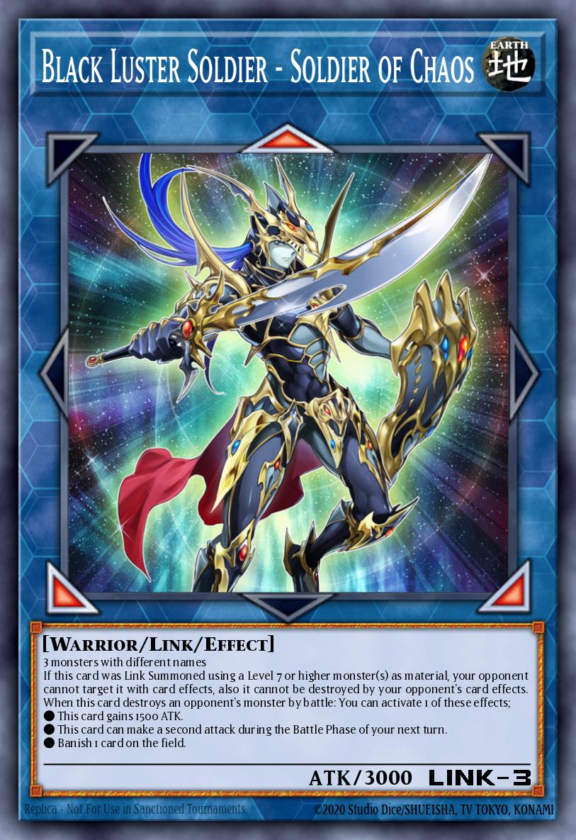 Black Luster Soldier - Soldier of Chaos BLC1-EN002