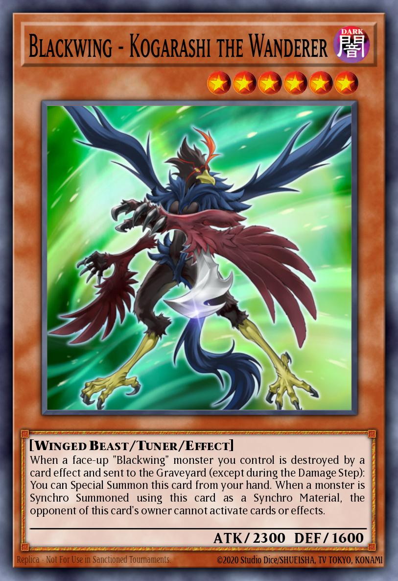Blackwing - Kogarashi the Wanderer EXVC-EN009
