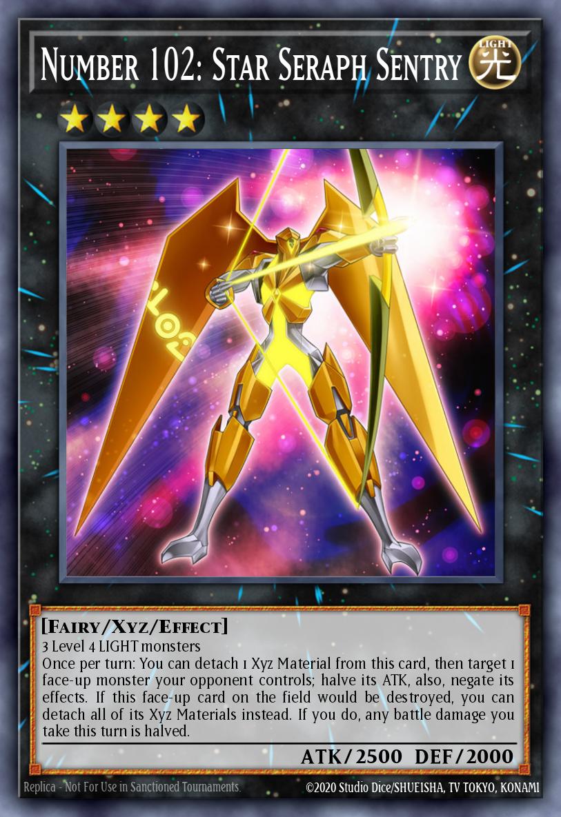Number 102: Star Seraph Sentry JOTL-EN053