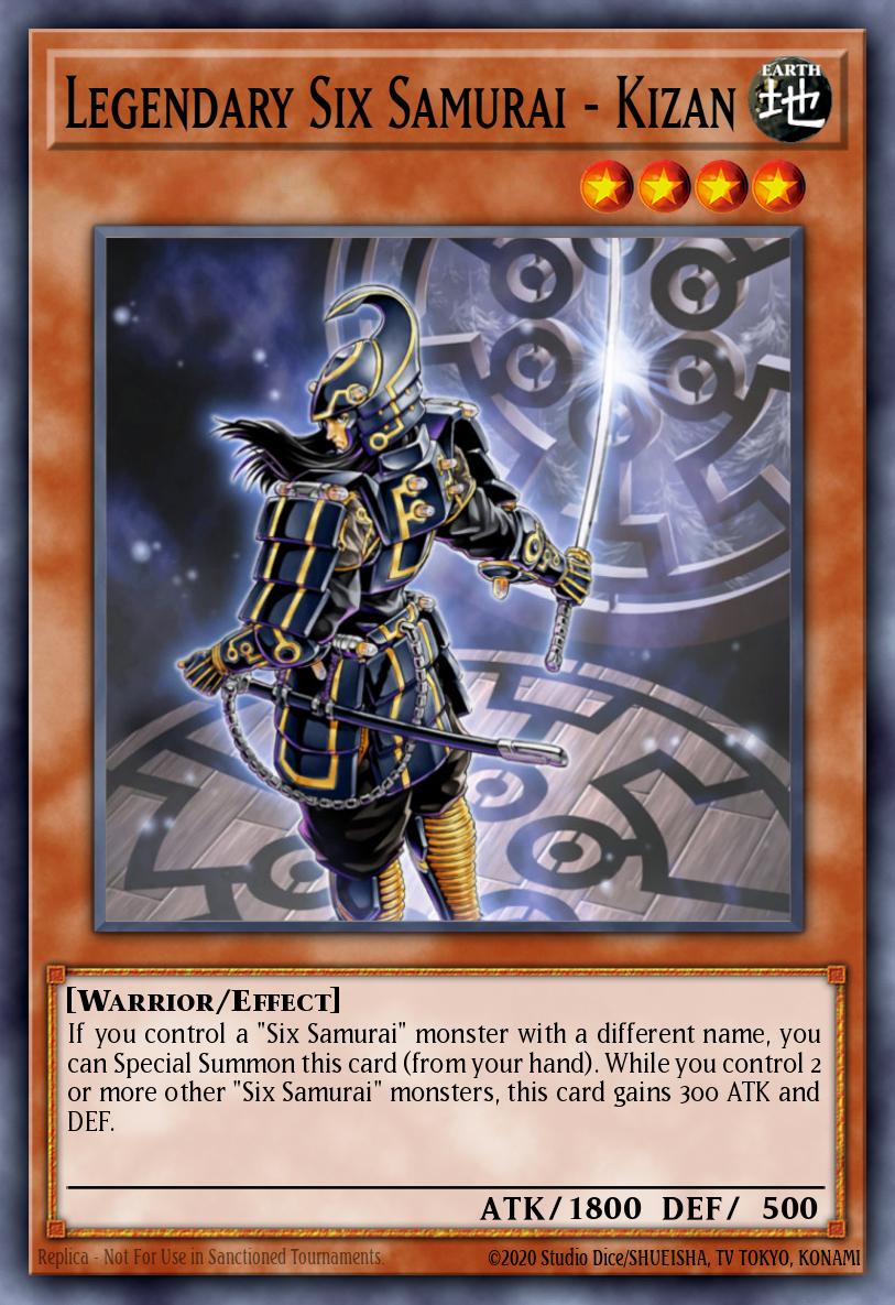 Legendary Six Samurai - Kizan RA03-EN249