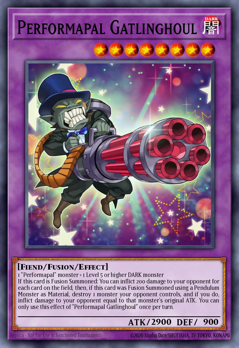 Performapal Gatlinghoul LEDD-ENC28