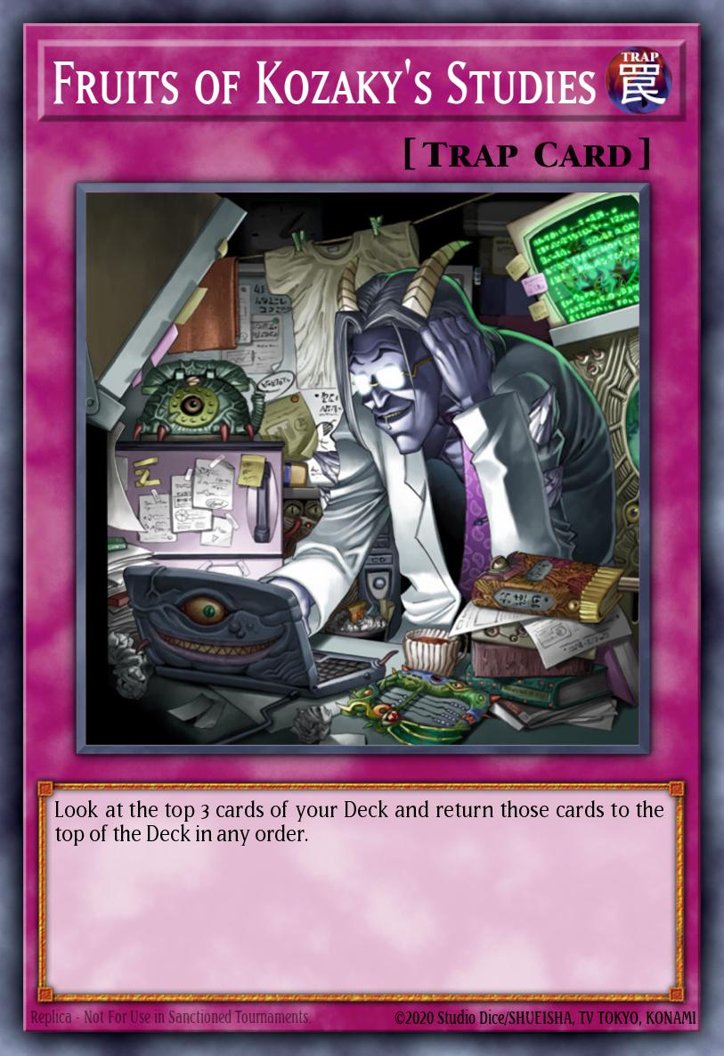 Fruits of Kozaky's Studies DR3-EN113
