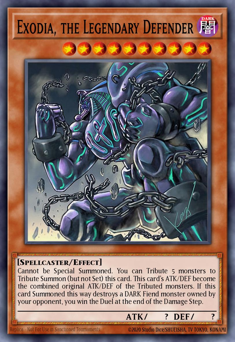 Exodia, the Legendary Defender TN19-EN003