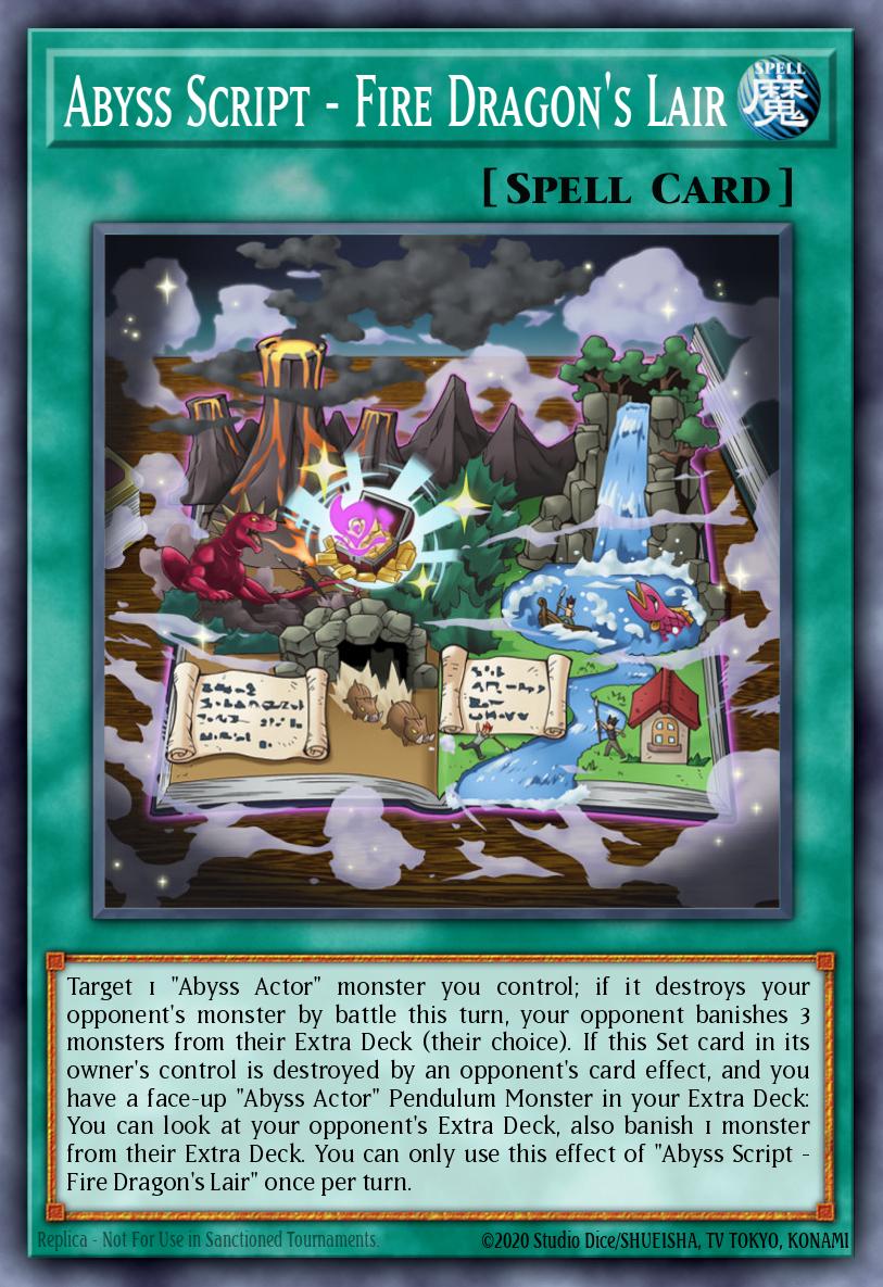 Abyss Script - Fire Dragon's Lair DESO-EN025