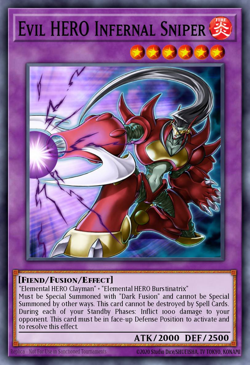 Evil HERO Infernal Sniper DP06-EN012