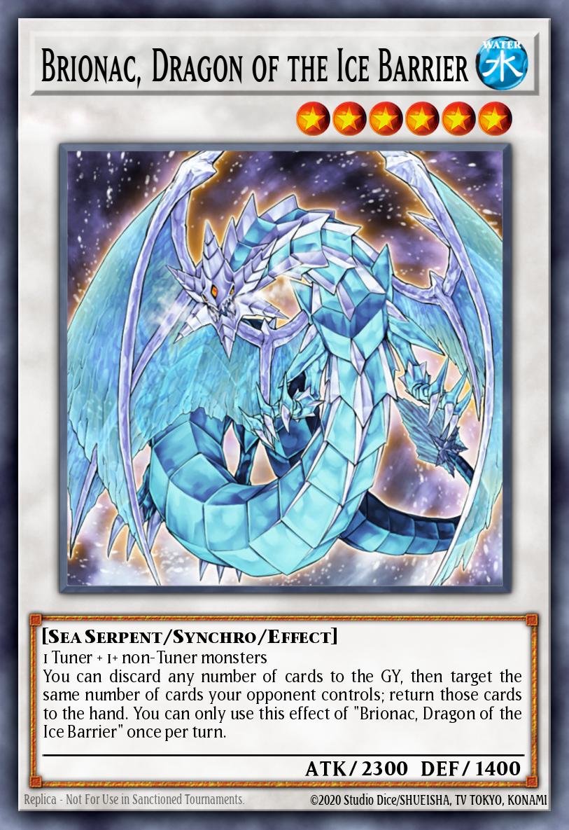 Brionac, Dragon of the Ice Barrier DUDE-EN008