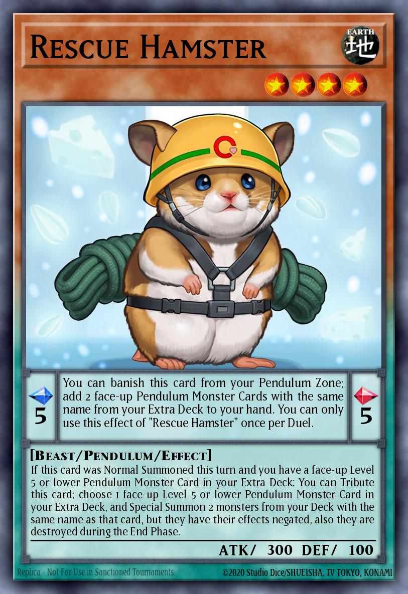 Rescue Hamster PEVO-EN028