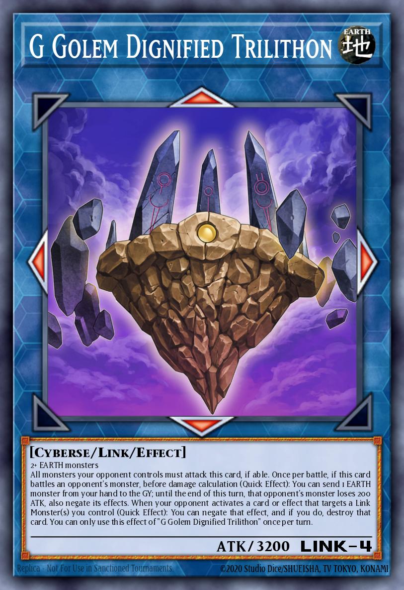 G Golem Dignified Trilithon BLCR-EN045