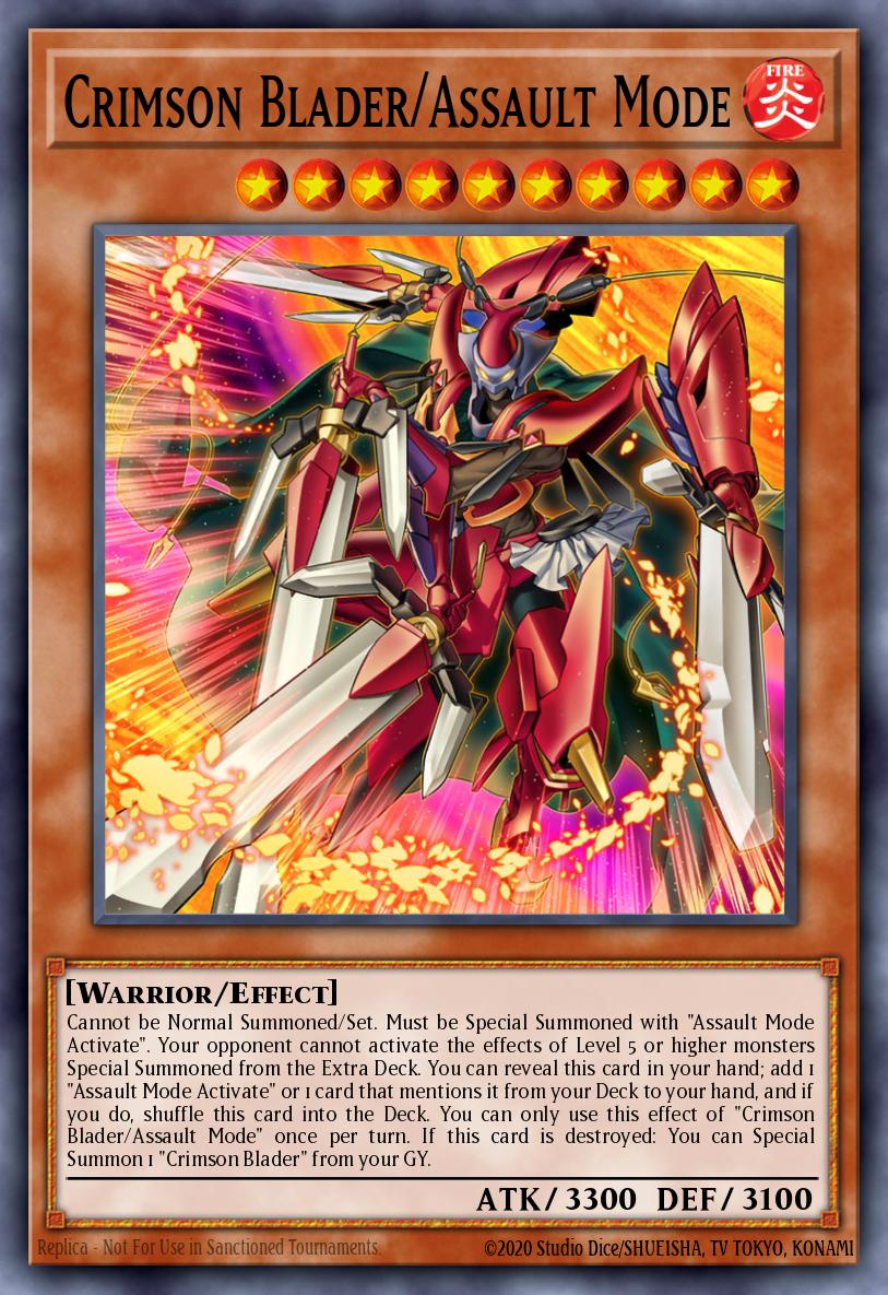 Crimson Blader/Assault Mode BPRO-EN008